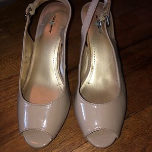 Nude Heels Size 8